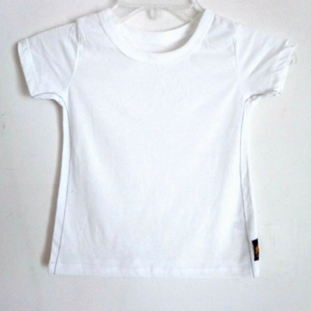 NWOT 18-24M Trunk Ltd Classic White Short Sleeve Tee